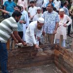কুড়িগ্রাম জেলা পরিষদ সুপার মার্কেটের নতুন ভবনের ভিত্তিপ্রস্তর স্থাপনের উদ্বোধন