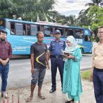কুড়িগ্রাম মহাসড়কে শব্দদূষণ বিরোধী মোবাইল কোর্ট পরিচালনা