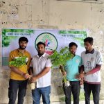 কুড়িগ্রাম রেলওয়ে স্টেশনে ‘অরণ্য’র বৃক্ষের চারা বিতরণ ও রোপণ